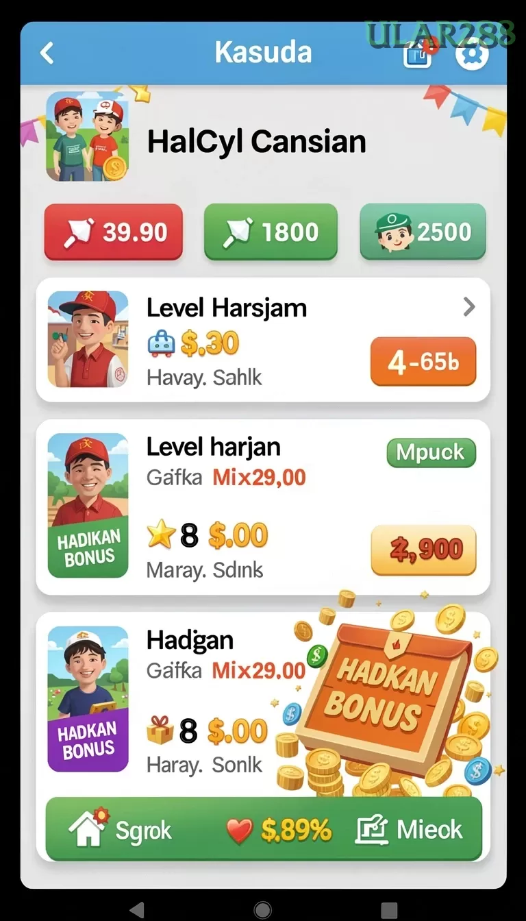 Cuplikan layar DEWA777 — aktivitas