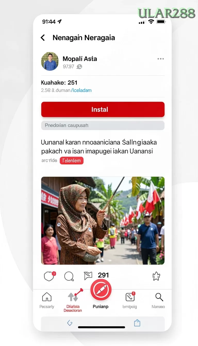 Cuplikan layar 369ZK — halaman utama