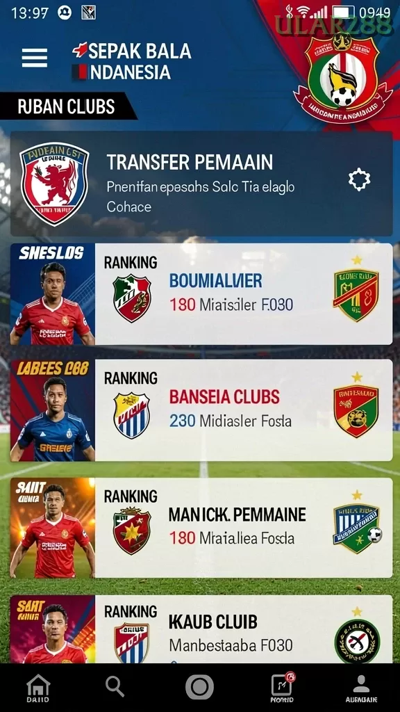 Cuplikan layar PETI4D — aktivitas